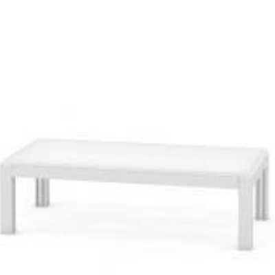 ../frankl24shop/Loungetisch Alu 160x80x45 weiße Platte